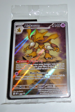 Pokemon Francais Card Holo Carte ALAKAZAM Promo MEP 009 Mega Evolution FR Mint - Image 1