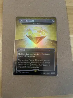 MTG Chaos Emerald - Lotus Petal (7035) - Foil, NM-Mint, English Secret Lair Drop - Image 1