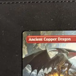 MTG - CLB - Ancient Copper Dragon (Borderless) - Regular Near Mint - Image 3