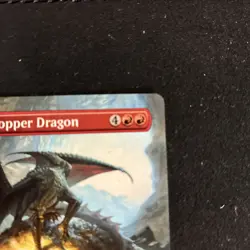 MTG - CLB - Ancient Copper Dragon (Borderless) - Regular Near Mint - Image 4