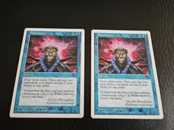 MTG Brainstorm x2 - 5th Edition Core Set - Near Mint - Image 1