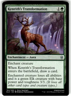 Kenrith's Transformation Throne of Eldraine Regular MTG - Image 1