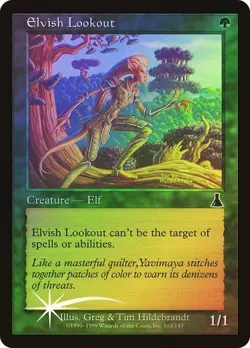 Urza's Destiny MTG FOIL Elvish Lookout Magic - Image 1