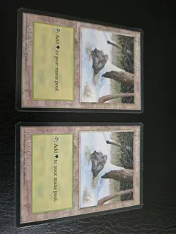 MTG Snow-Covered Forest x2 - Ice Age - Moderately Played - Image 1