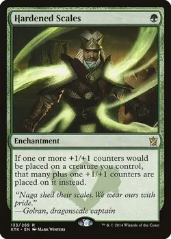 MTG - Hardened Scales - Khans of Tarkir - Magic the Gathering - Image 1