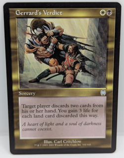 MTG Gerrard's Verdict Apocalypse Regular LP - Image 1