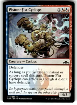 Piston-Fist Cyclops Guilds of Ravnica Regular MTG - Image 1
