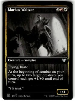 Markov Waltzer (Showcase) Innistrad: Crimson Vow Regular MTG - Image 1