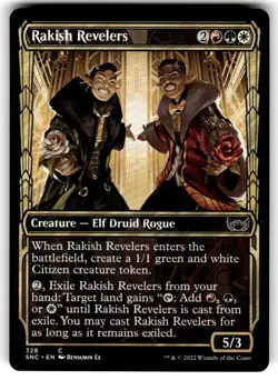 Rakish Revelers (Showcase) Streets of New Capenna Regular MTG - Image 1