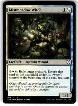 Mistmeadow Witch Commander: Kaldheim Regular MTG - Image 1