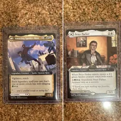 NYCC 2025 exclusive MTG Peter Parker Amazing Spider-man PROMO Magic Gathering - Image 1