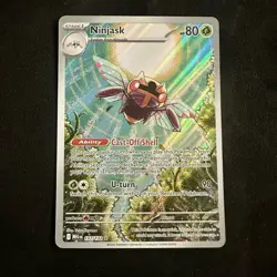Ninjask 137/132 Me01: Mega Evolution Holo Illustration Rare NM Pokemon TCG - Image 1