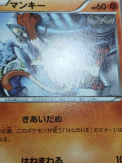 MP Pokemon Mankey 024/054 Cruel Traitor XY11 Japanese - Image 3