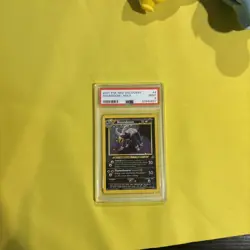 Houndoom 4/75 Holo Rare Neo Discovery Unlimited Pokemon TCG WOTC - PSA 9 - Image 1