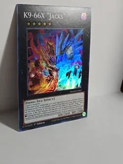 Yugioh K9 -66X "Jacks" DOOD-EN047 1st Edition Super Rare Yugioh Tcg - Image 2