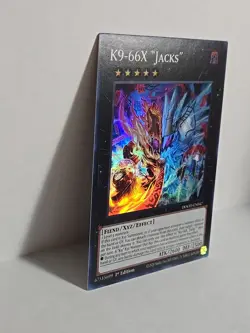 Yugioh K9 -66X "Jacks" DOOD-EN047 1st Edition Super Rare Yugioh Tcg - Image 3