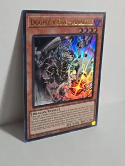 Yugioh! DoomZ V Five - Amalthe DOOD-EN009 Ultra Rare 1st Ed NM - Image 1
