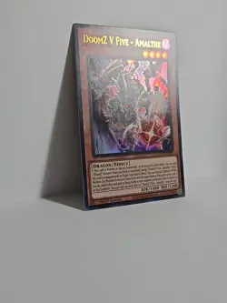 Yugioh! DoomZ V Five - Amalthe DOOD-EN009 Ultra Rare 1st Ed NM - Image 3