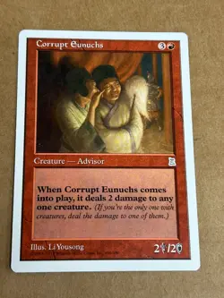Corrupt Eunuchs Portal Three Kingdoms MINT Red Uncommon CARD NM - Image 1