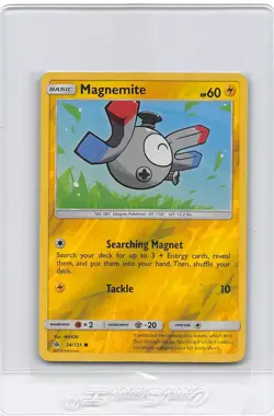Magnemite 34/131 - Common - Reverse Holo - Forbidden Light - POKEMON CARD - NM - Image 1