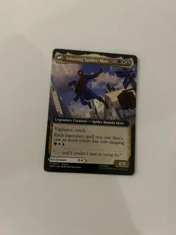 Magic the Gathering Spider-Man, Peter Parker NYCC Comic-Con 2025 Promo Card - Image 3