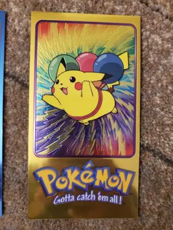 3 Topps Chrome Oversized Jumbo Cards, Charizard Flying Pikachu And Team Rocket - Image 3