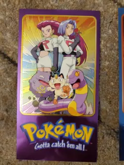 3 Topps Chrome Oversized Jumbo Cards, Charizard Flying Pikachu And Team Rocket - Image 4