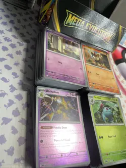 375 Mega Evolutions Bulk 37 Rare Holo, 64 Reverse Holo - Pokemon TCG Cards - Image 2