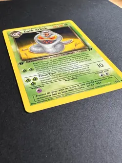 Pokemon Card Dark Arbok Team Rocket 1st Edition Rare 19/82 (NM-) - Image 3