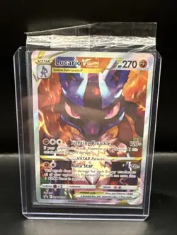 Pokemon TCG Sword & Shield Lucario VSTAR Sealed Black Star Promo Card SWSH291 A - Image 1