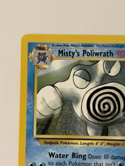 Misty’s Poliwrath 31/132 Gym Heroes Unlimited Pokemon Card TCG LP - Image 5