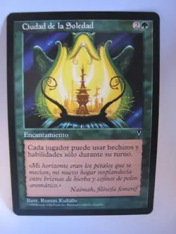 MTG Ciudad de la Soledad (City of Solitude) Visions LP Magic the Gathering - Image 1