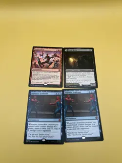 Impostor Syndrome, Spider-verse, Eddie Brock Venom Spider-man mythic Mtg Lot NM - Image 1