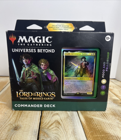Magic the Gathering Lord of the Rings Food and Fellowship Commander Deck NEW MTG - Image 1