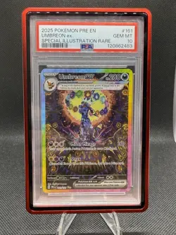 2025 Pokemon Pre En UMBREON Ex Special Illustration Rare PSA 10 GEM MINT 10 - Image 1