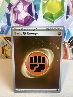 Fighting Energy SVE006 Scarlet & Violet 151 English Cosmos Holo Pokemon TCG NM - Image 2