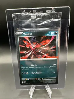 Sealed Yveltal 088/132 Reverse Holo Mega Evolution Pokemon GAMESTOP PROMO - Image 1
