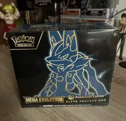 Pokemon Center PKC Mega Evolution ETB Lucario & Gardevoir-IN HAND - Image 3