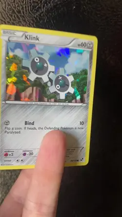 Klink - 74/114 - Cracked Ice Holo Rare - Pokemon Theme Deck Exclusives - Pokemon - Image 2