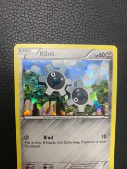 Klink - 74/114 - Cracked Ice Holo Rare - Pokemon Theme Deck Exclusives - Pokemon - Image 3