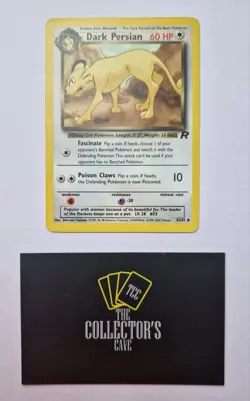 Dark Persian 42/82 Team Rocket Uncommon 1999-2000 WOTC Pokemon TCG - Image 1