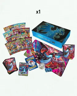 🔥 Phantasmal Flames: Pokemon Center ETB x2 + Mega Charizard X ex UPC *PREORDER - Image 5