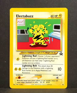Pokemon ELECTABUZZ 46 Black Star Promo New - Image 1