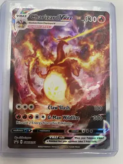 Pokemon TCG Charizard VMAX Sword & Shield Swsh261 Holo Promo NEAR MINT - Image 1