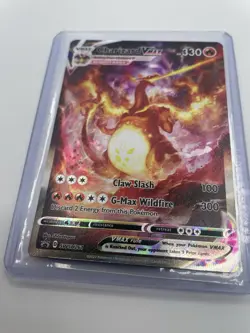 Pokemon TCG Charizard VMAX Sword & Shield Swsh261 Holo Promo NEAR MINT - Image 4