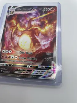 Pokemon TCG Charizard VMAX Sword & Shield Swsh261 Holo Promo NEAR MINT - Image 5