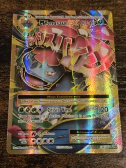 Pokemon TCG Mega Venusaur EX 100/108 Full Art. See Photos For Condition - Image 1