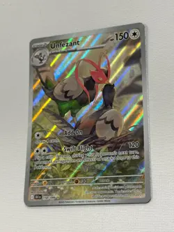 Pokemon TCG Unfezant 150/086 SV:Black Bolt Illustration Rare Holo NM - Image 4