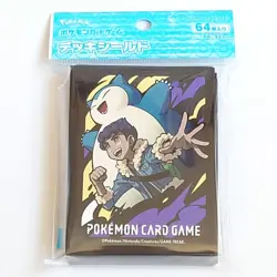 Hop & Snorlax Sleeves 64 Pokemon Center Original Deck Shield TCG Japan - Image 1