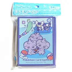 Espurr Nonbirijarashi 64 Sleeves Japanese Pokemon Official Deck Shield - Image 1